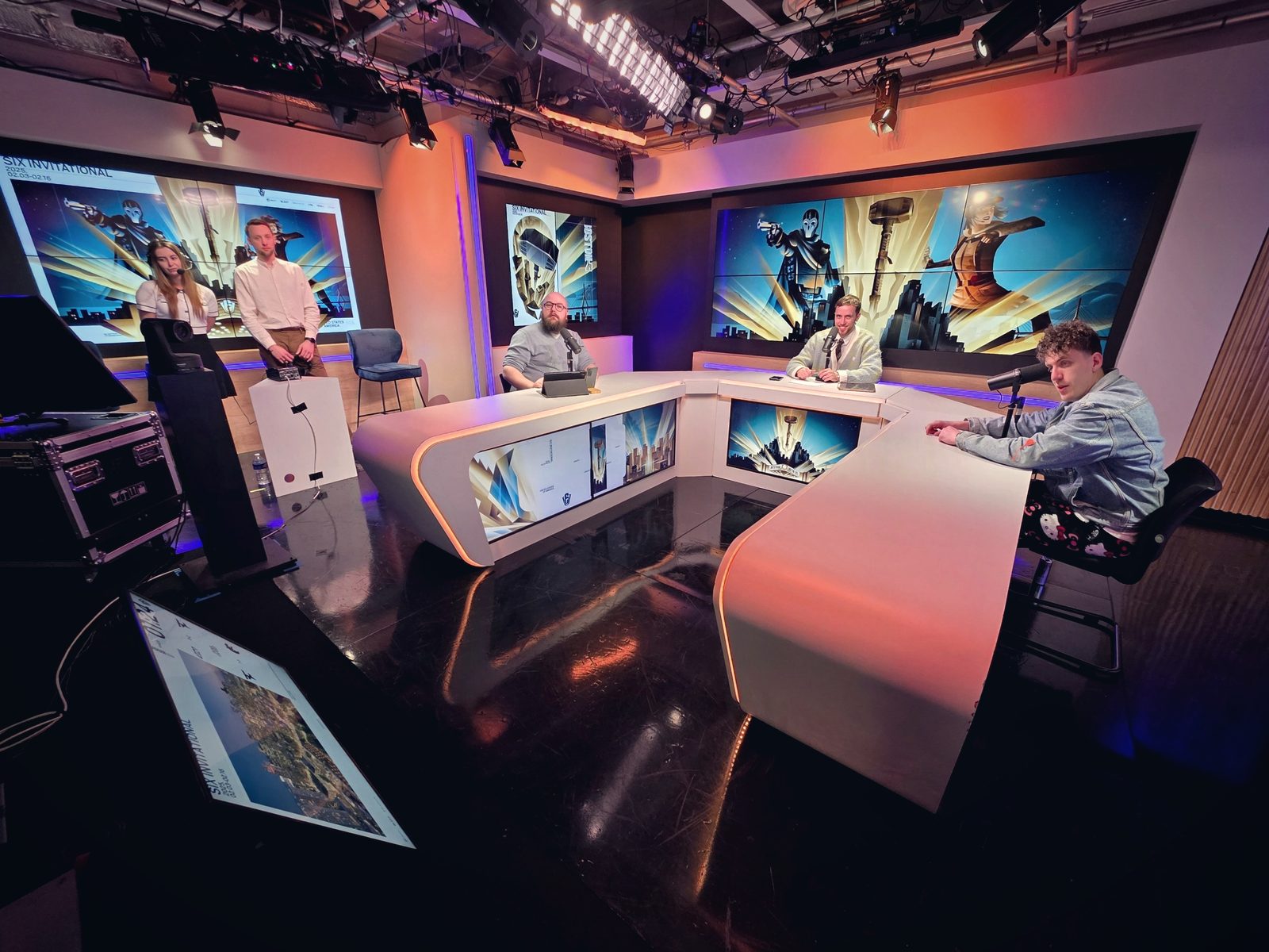 Six Invitational 2025 — plateau français en direct